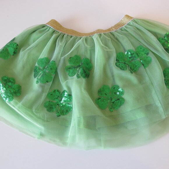 cheeky plum Other - Cheeky Plum Sweet Wink St. Patrick's Day Skirt Size 4-6Y EUC